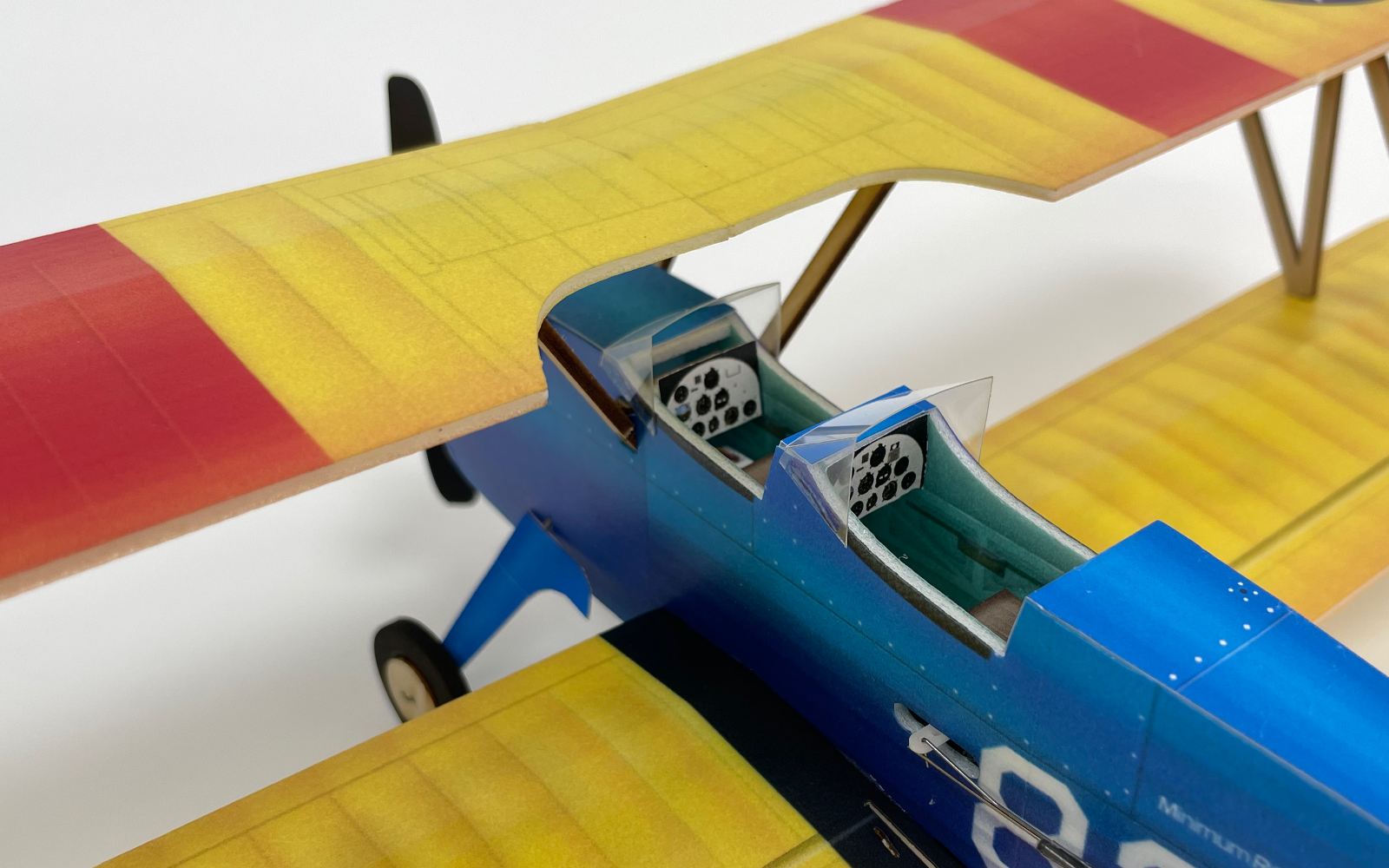 KT-Foam-RC-Flugzeug-Biplane-KITMotor-mit-einer-Spannweite-von-360-mm-im-Maszligstab-PT-17-Stearman-1986693-9